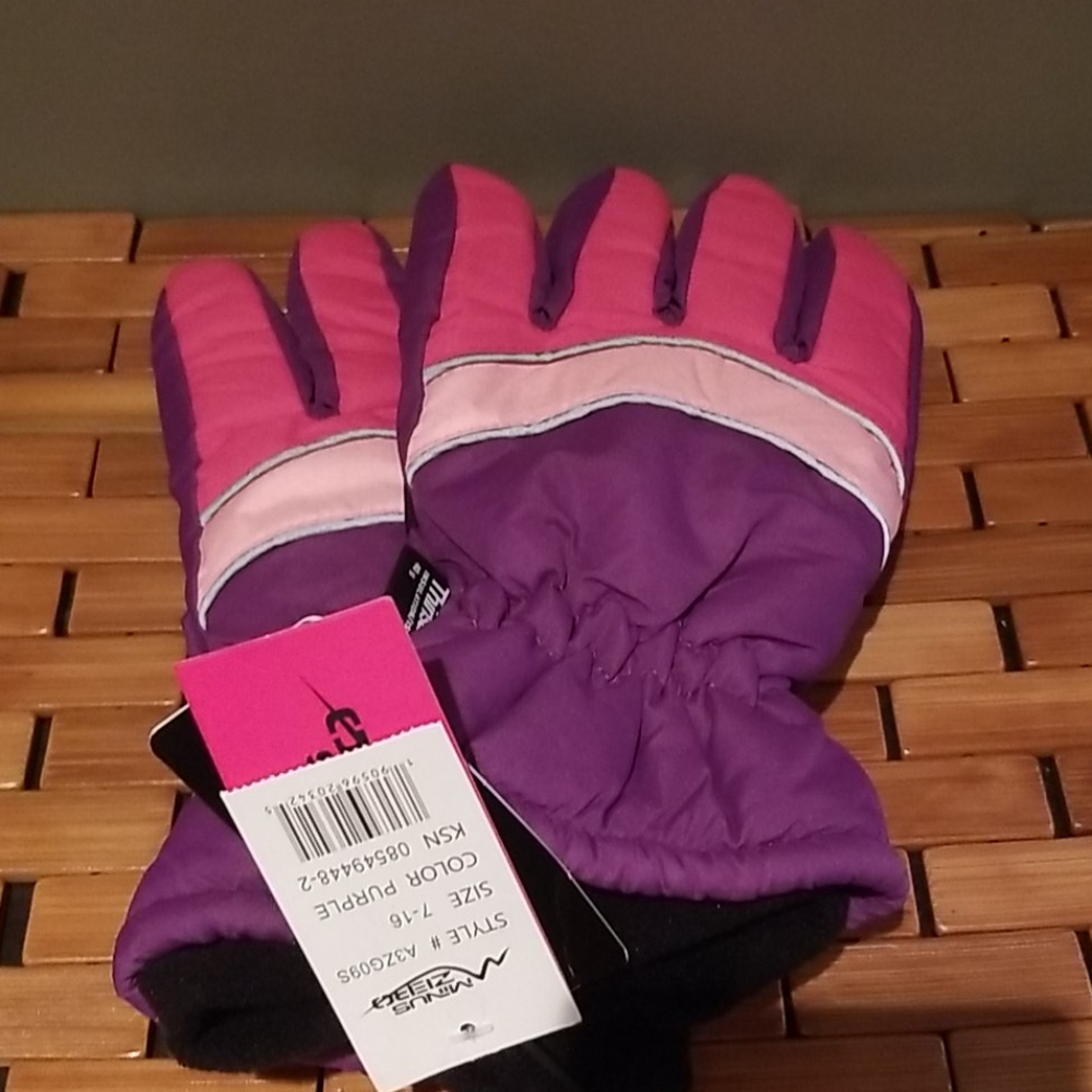 Minus Zero 3M Thinsulate winter gloves, NWT